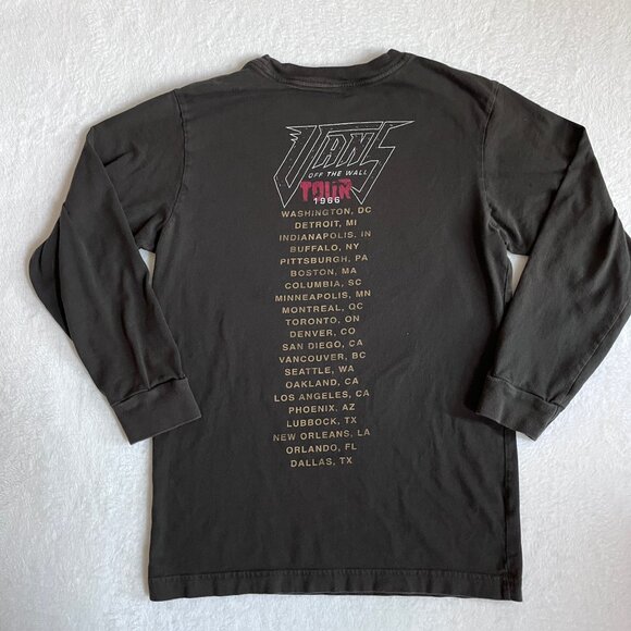 Vans Off the Wall Tour 1966 Men (S) Long Sleeve Viking Skull T Shirt - Picture 2 of 4